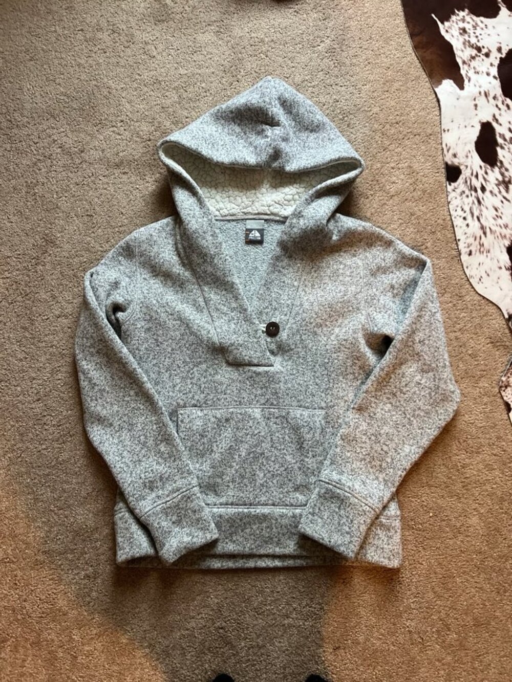 Women’s Nike ACG Pullover Sherpa Fleece Hooded Sweatshirt Size Medium‎